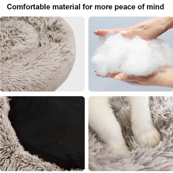 BNWT! Nisrada, 20” Cat/Dog Bed for Cats, for Small, Medium, Large Dogs, Washable - Picture 4 of 6